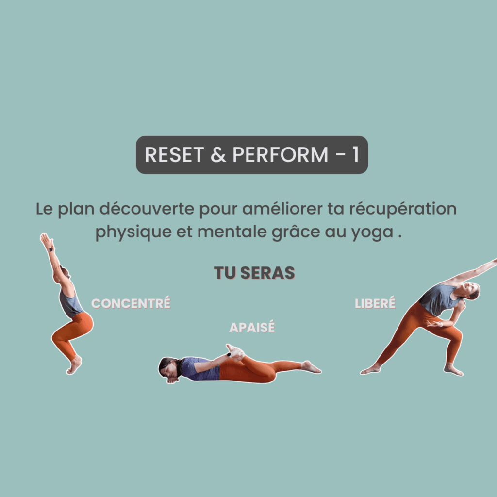 Programme Yoga, Reset & Perform