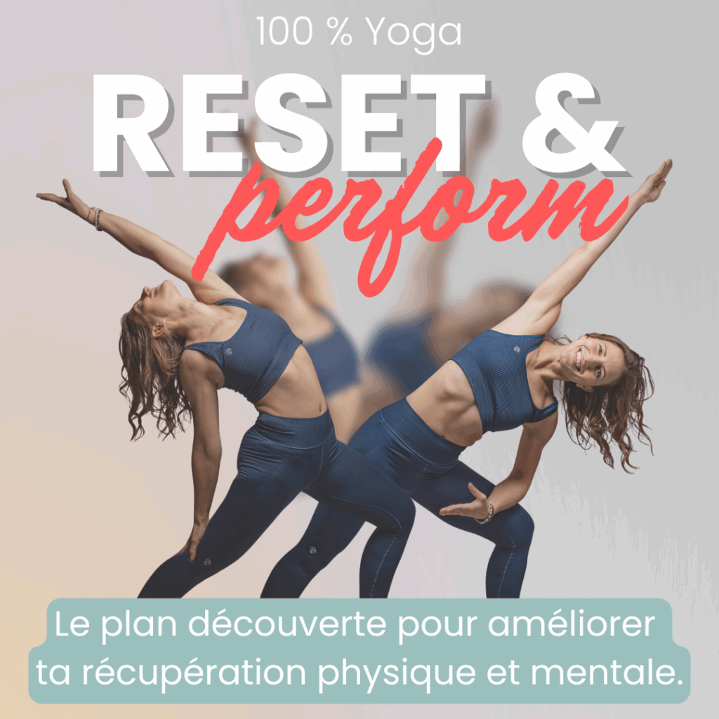 Géraldine Yoga - Cours vidéo gratuit - Reset & Perform - Cours en ligne