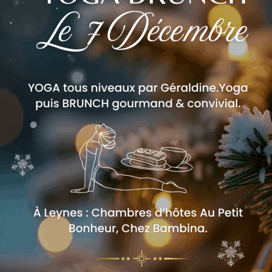yoga brunch - Yoga dimanche Mâcon